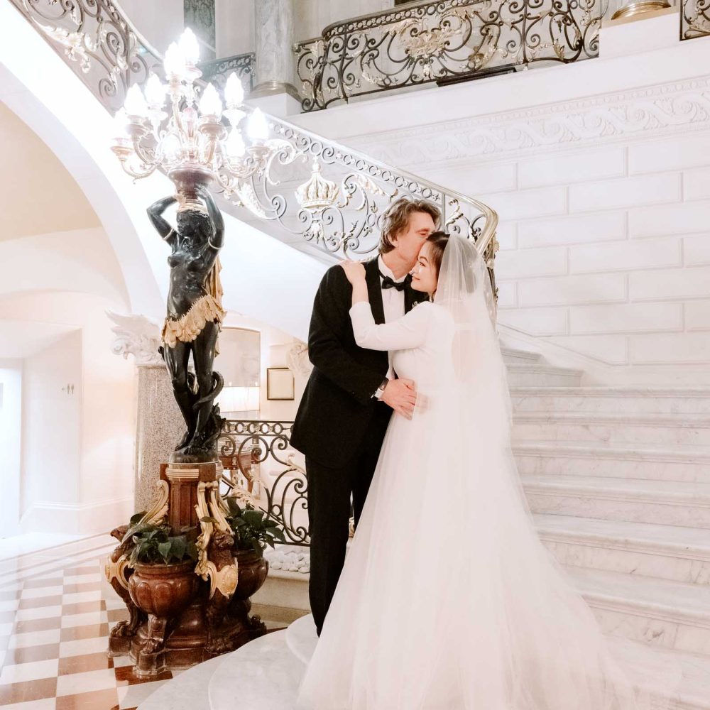 Paris Shangri La wedding photography